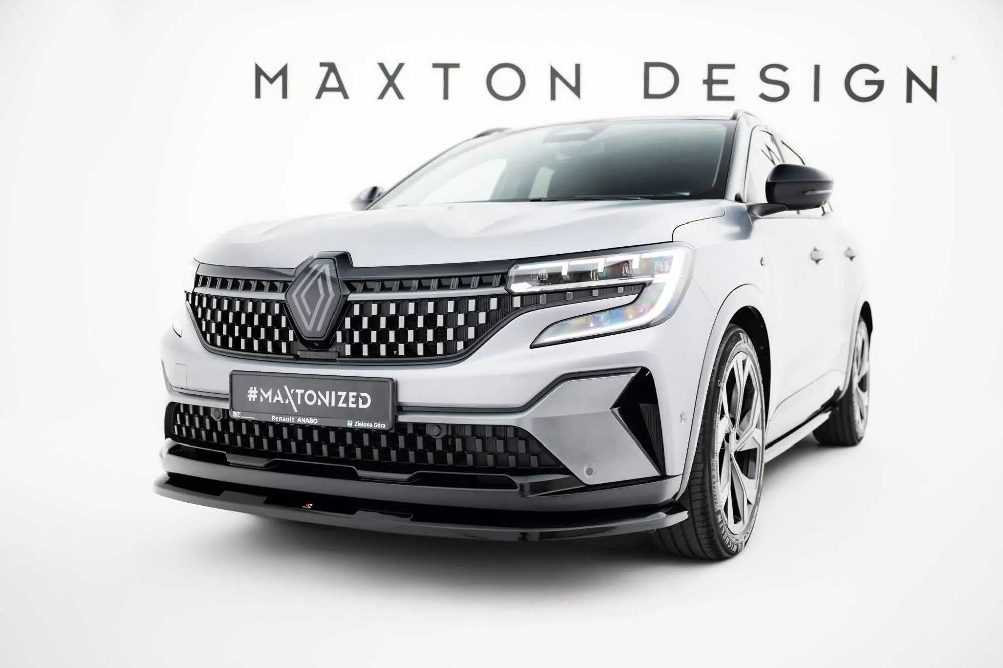 Front Ansatz Für Renault Austral Iconic / Iconic Esprit Alpine  Mk1 Schwarz Hochglanz