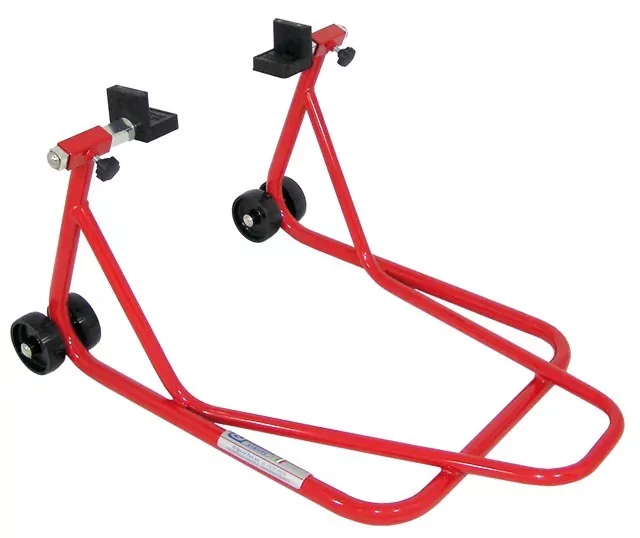 FG Montageständer hinten mit drehbaren Gummiauflagen