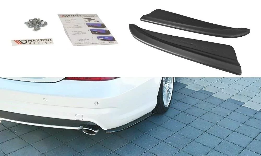 Heck Ansatz Flaps Diffusor Passend Für Diffusor Passend Für Mercedes CLS C219 55AMG Schwarz Hochglanz Schwarz Hochglanz