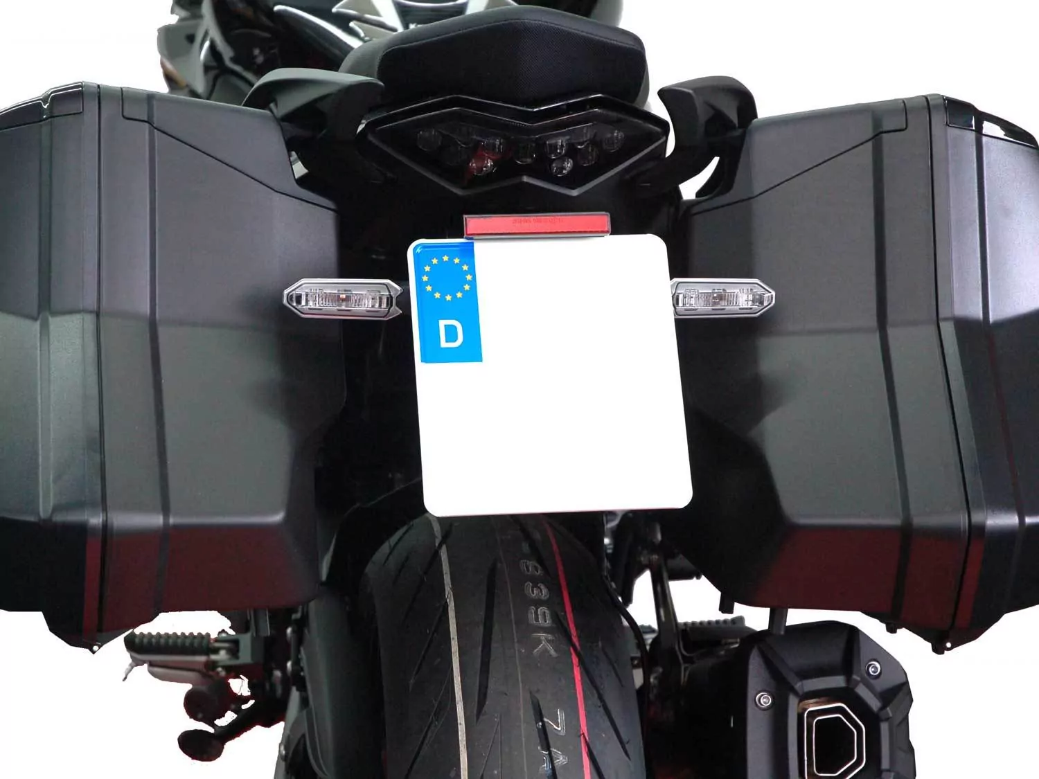 Kennzeichenhalter IQ4 für Kawasaki Ninja 1000 SX (2020-2022)