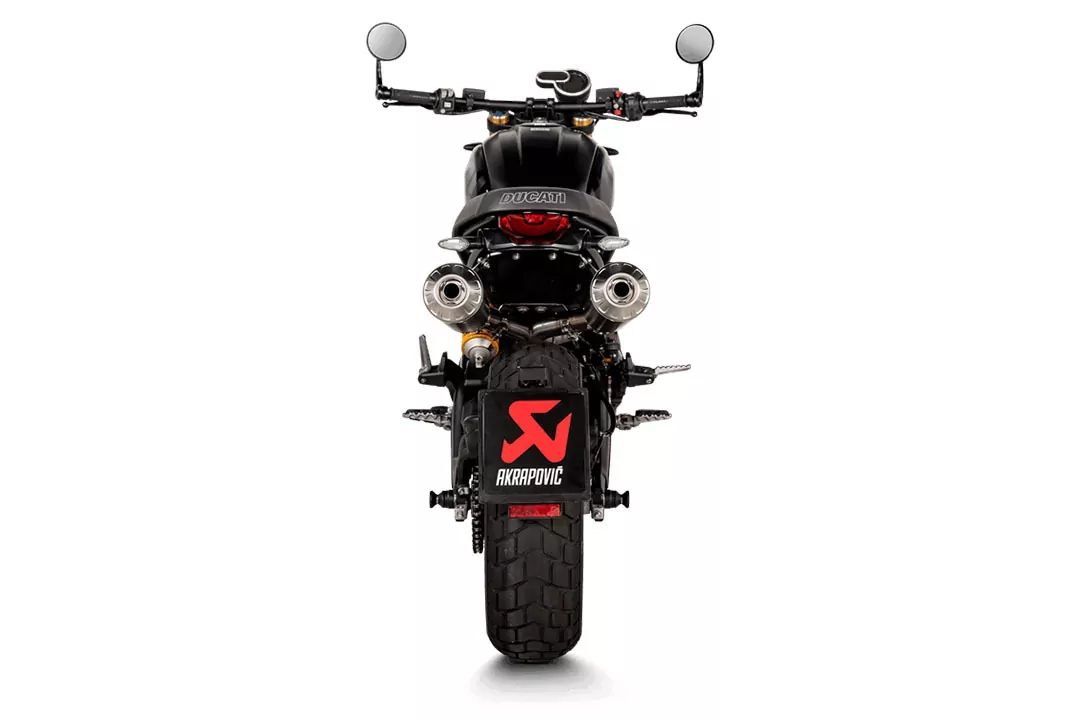 Akrapovic Slip-On Line (Titanium) für Ducati Scrambler 1100 ab Modelljahr 2021-