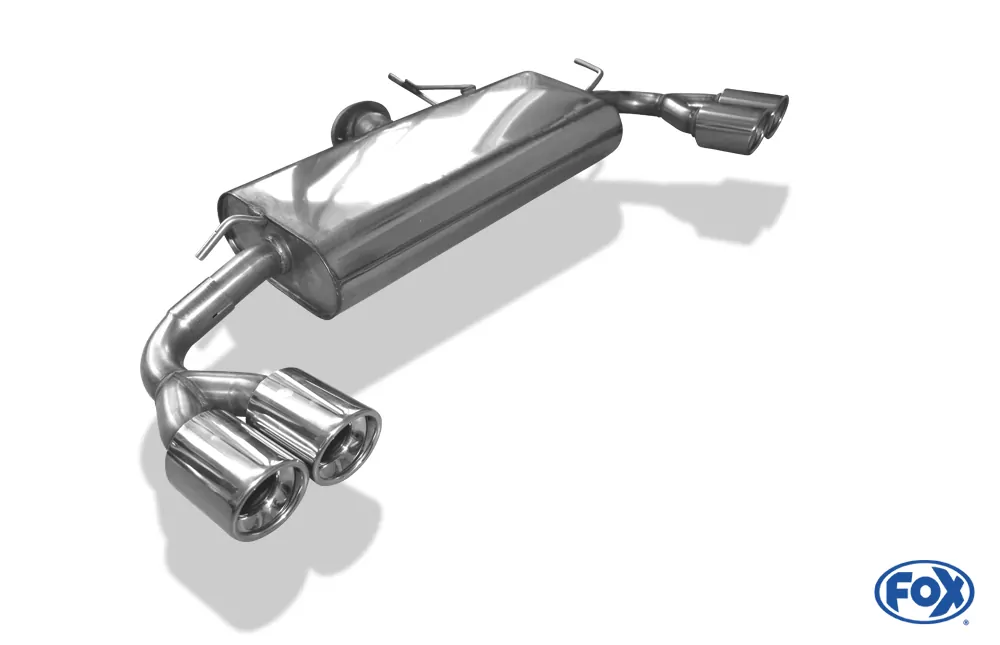 Mitsubishi Lancer CYO - Stufenheck/ Sportback  Endschalldämpfer quer Ausgang rechts/links - 2x90 Typ 17 rechts/links