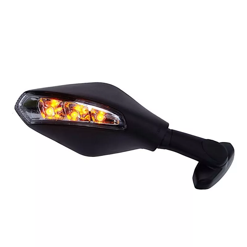 FAR LED Blinkerspiegel Aluminium| 7511 7512 | Abstand 28-50mm | E-geprüft