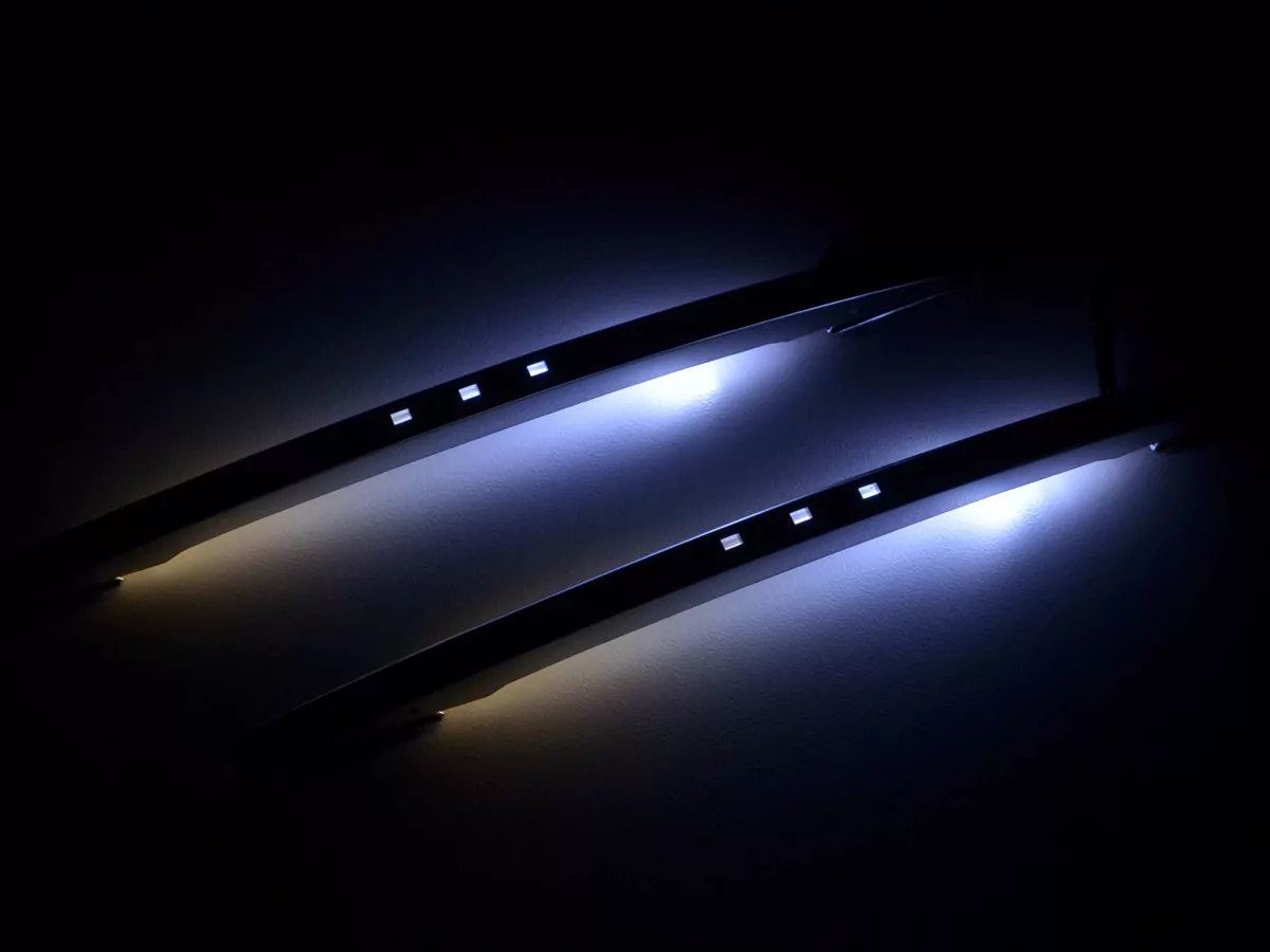 Innenraumleuchten LED Set (2 Stück) mit je 3 LEDs, weiß