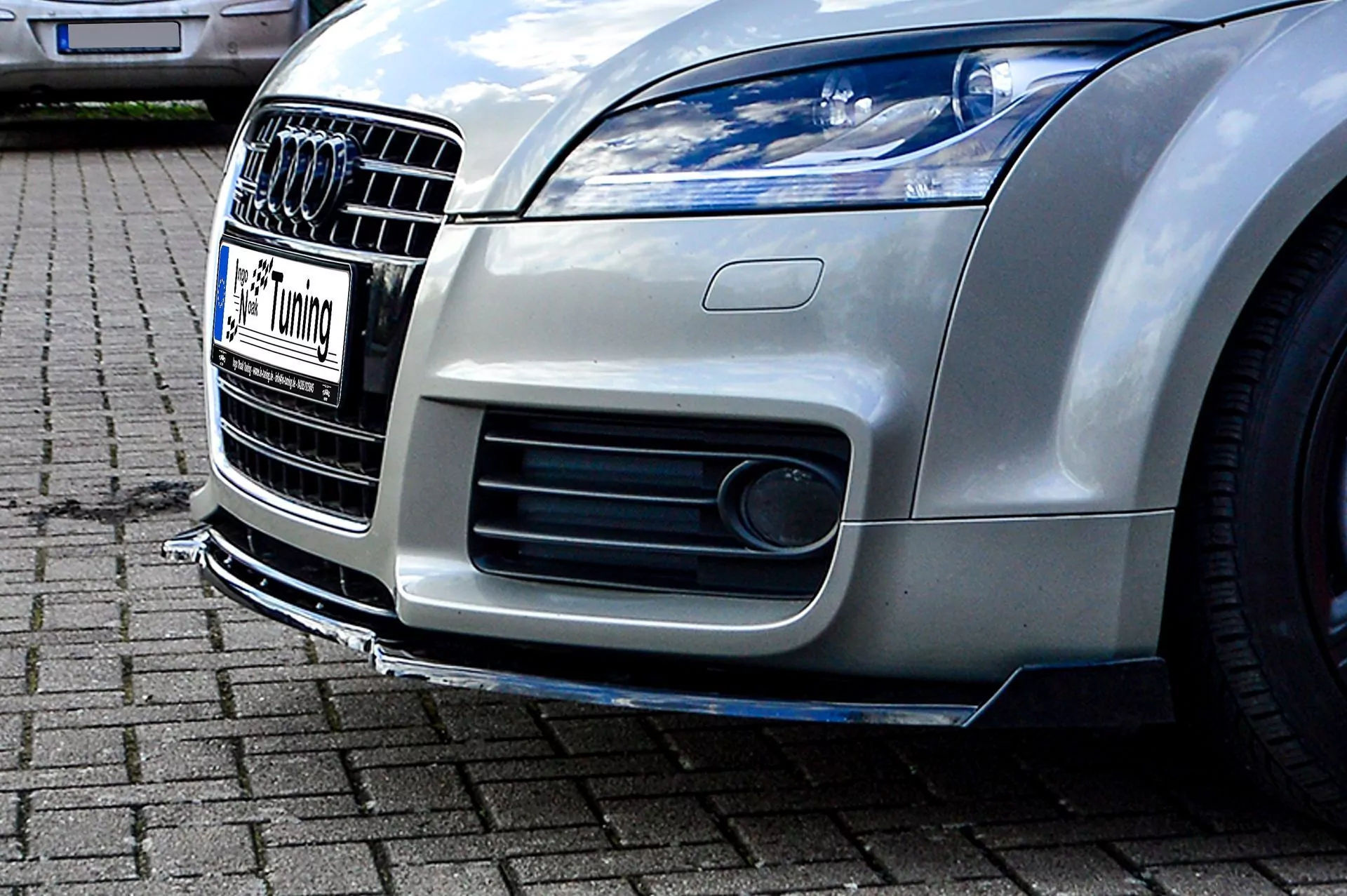 CUP Frontspoilerlippe mit Wings für Audi TT 8J mit S-Line