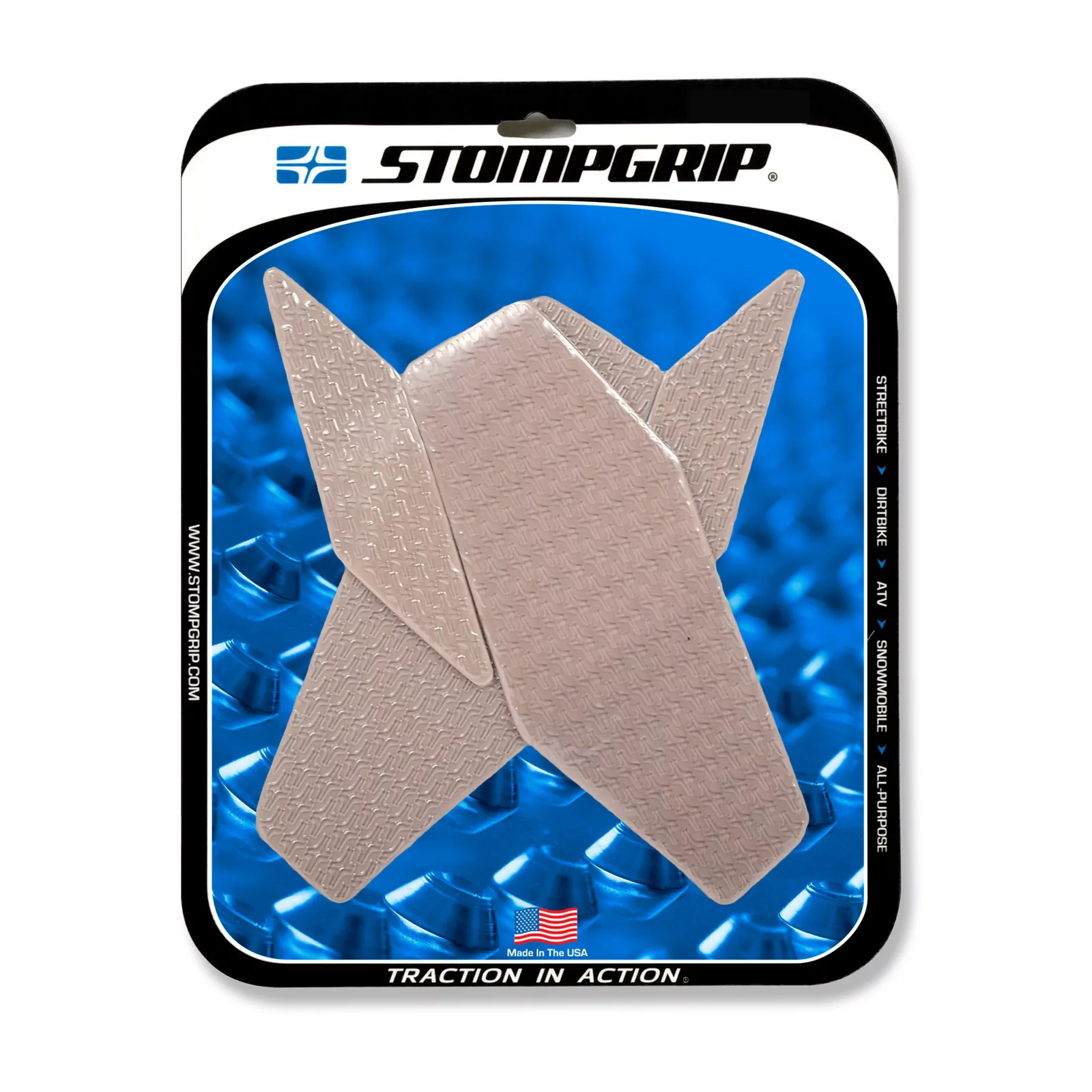 Stompgrip Traction Pad Icon für Yamaha YZF-R6 08-16 Klar