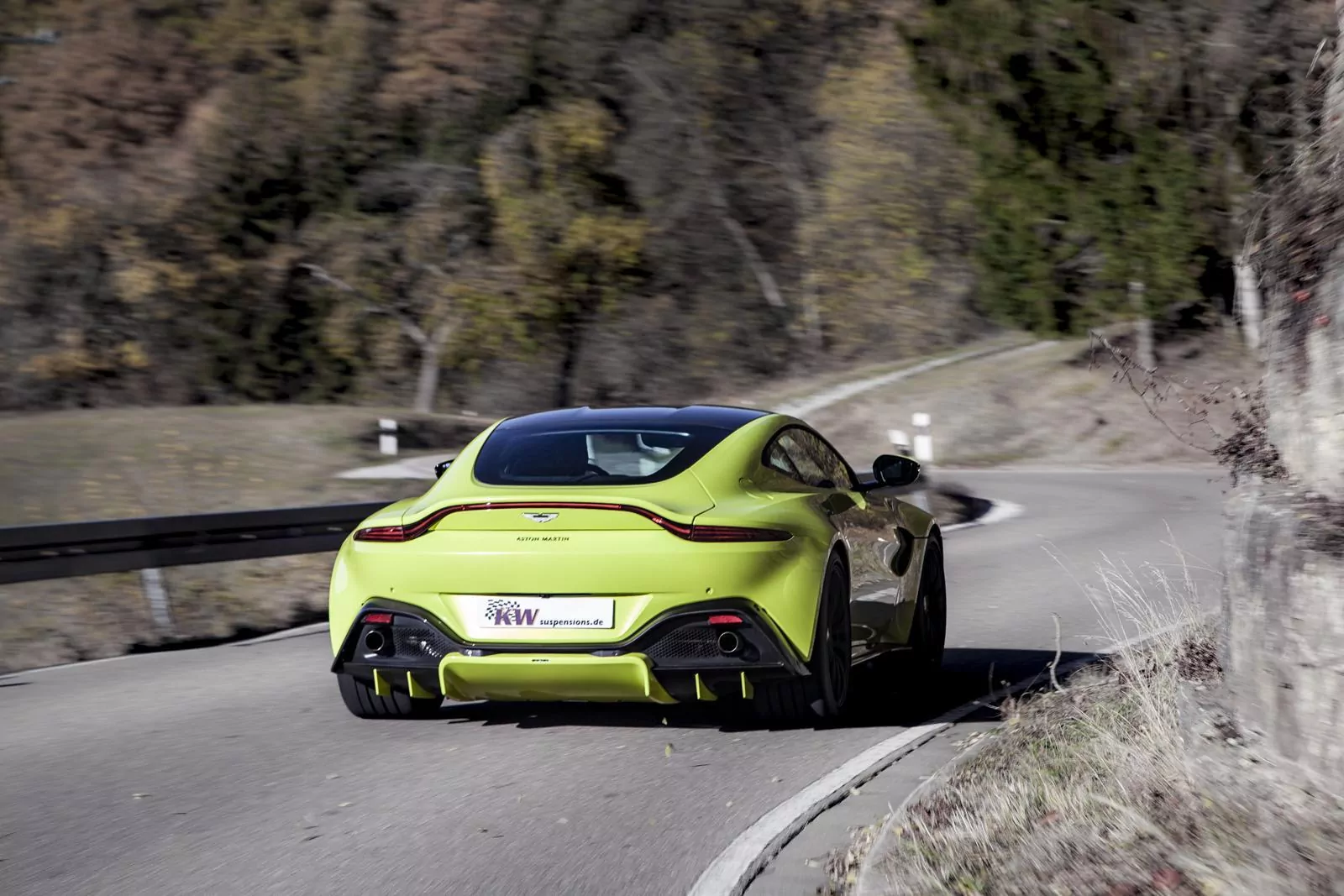 KW DDC - ECU Gewindefahrwerk inox ASTON MARTIN VANTAGE Vantage 10/2005-