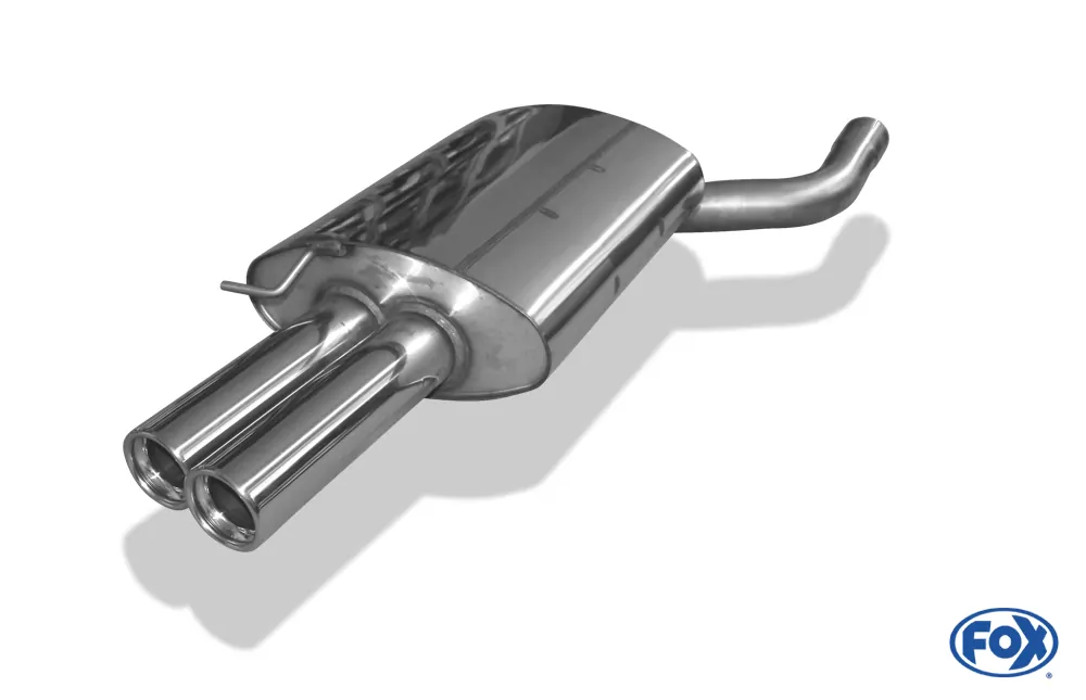 BMW E60/61 - 520i/ 523i/ 525i/ 530i  Endschalldämpfer - 2x76 Typ 13