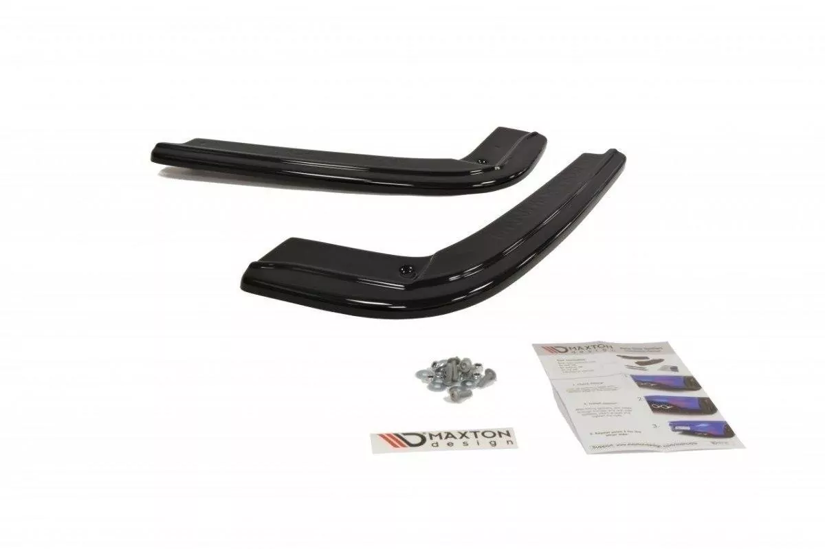 Heck Ansatz Flaps Diffusor Passend Für Diffusor Passend Für BMW 3er E92 M Paket Schwarz Hochglanz Schwarz Hochglanz