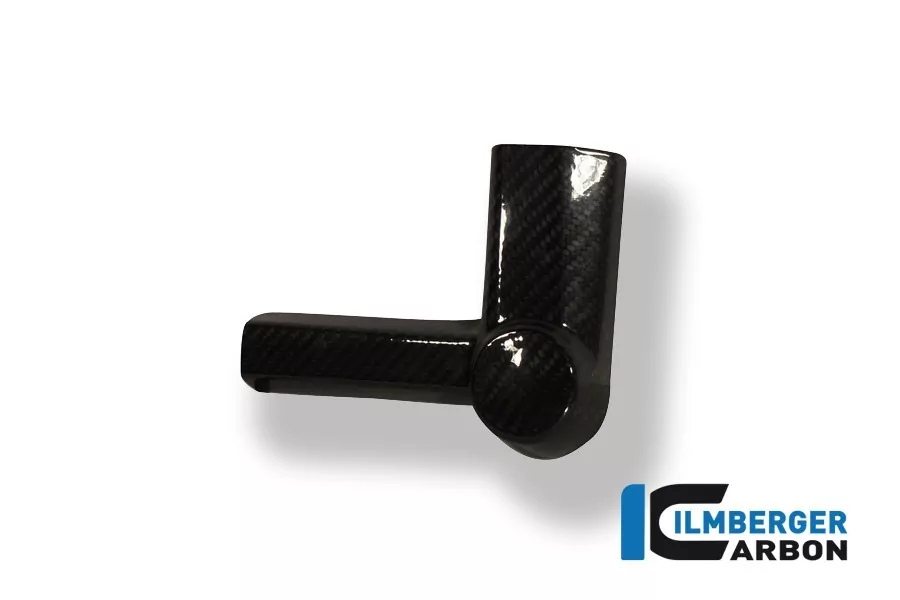 Ilmberger Carbon Sturzpad am Rahmen rechts Carbon