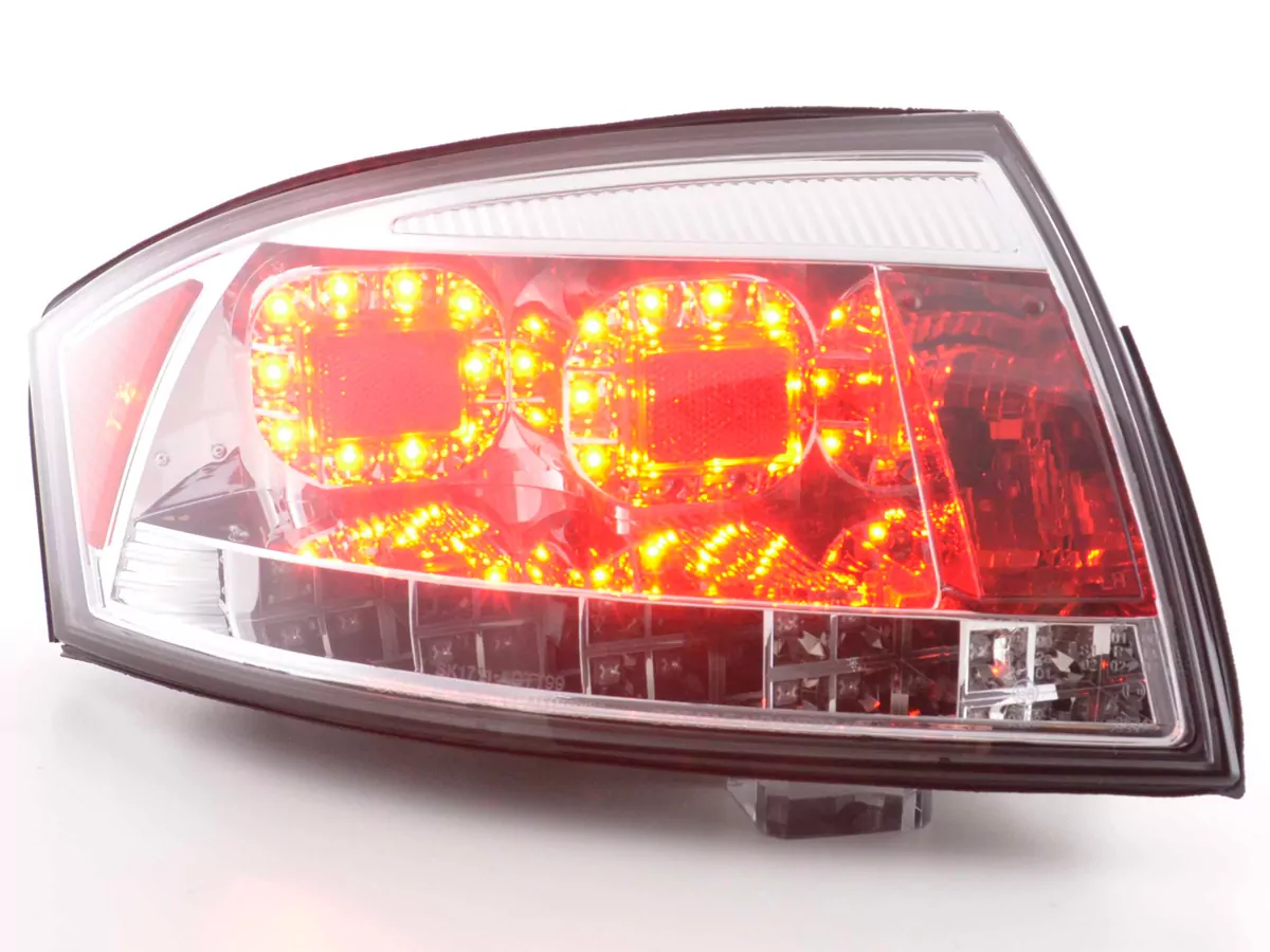 LED Rückleuchten Set Audi TT Typ 8N Bj. 99-06 chrom