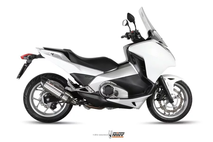 MIVV Suono Edelstahl Honda Integra 700 ´12/16 - NC 700 S /X ´12/16 - Integra 750