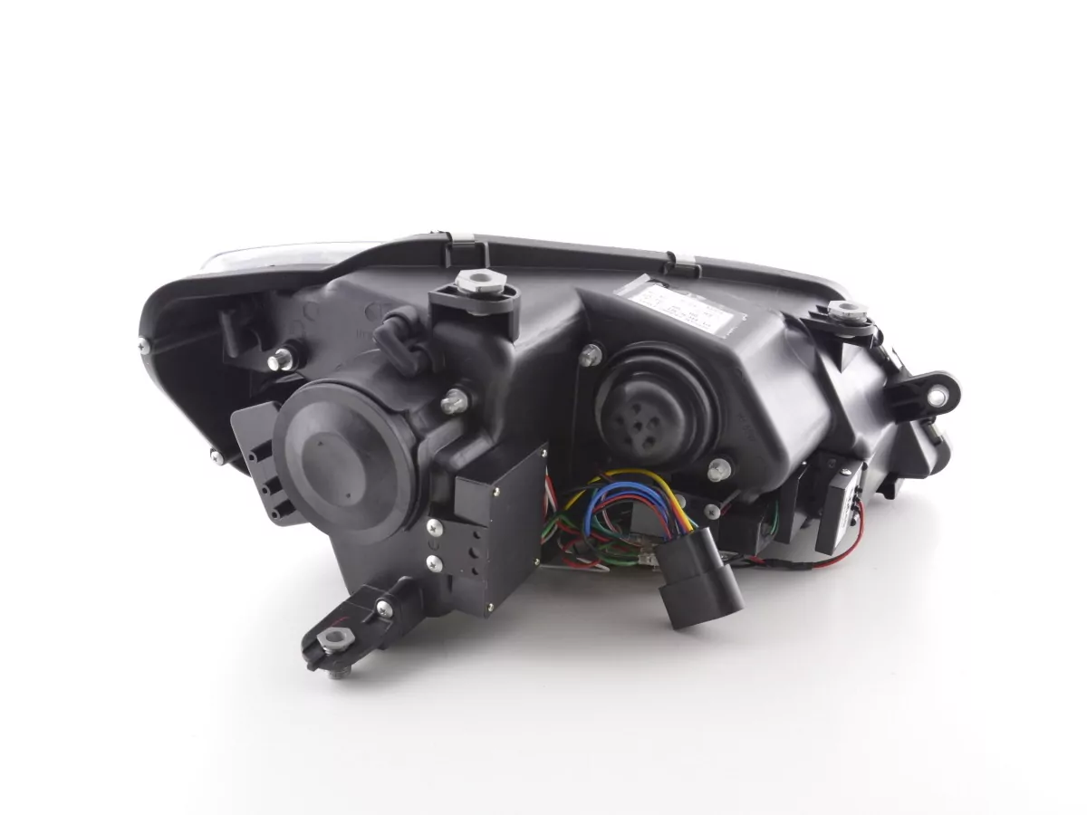 Scheinwerfer Set Daylight LED Tagfahrlicht VW Jetta 6 Bj. 11- schwarz
