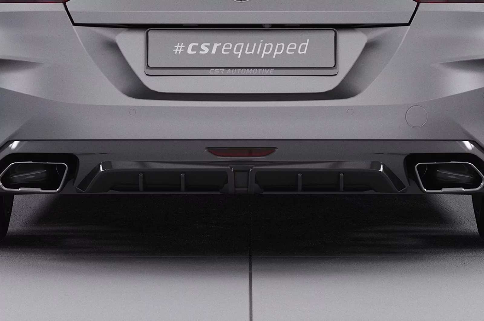 Heckansatz für BMW Z4 (G29) M40i HA285 Schwarz Strukturiert