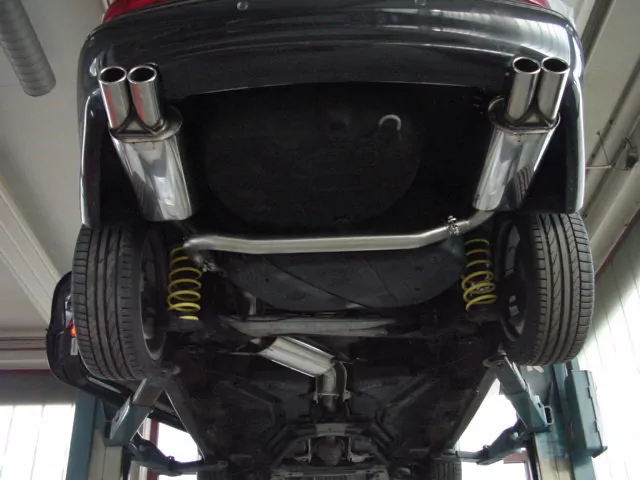 Volvo C70 I - Coupe & Cabrio  Endschalldämpfer Ausgang rechts/links - 2x80 Typ 12 rechts/links