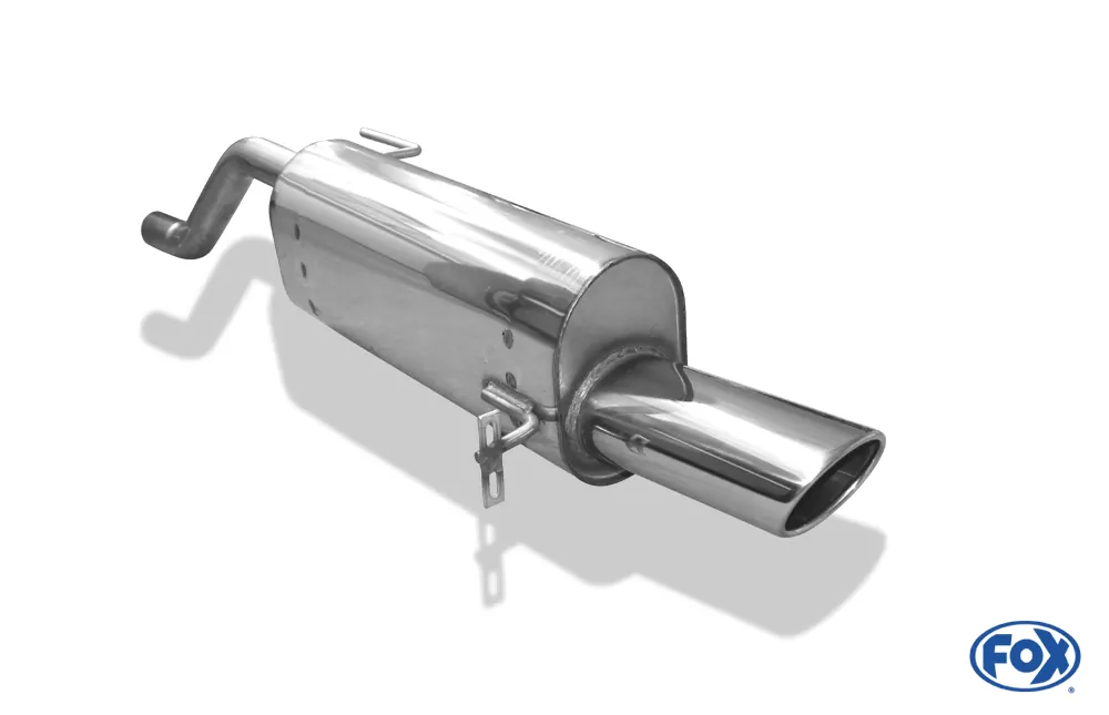 Opel Corsa D - Sportheck und OPC Line  Endschalldämpfer - 115x85 Typ 32