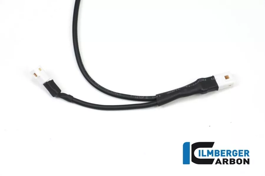 Ilmberger Carbon Kabelsatz zur Verlegung des Kennzeichenträgers