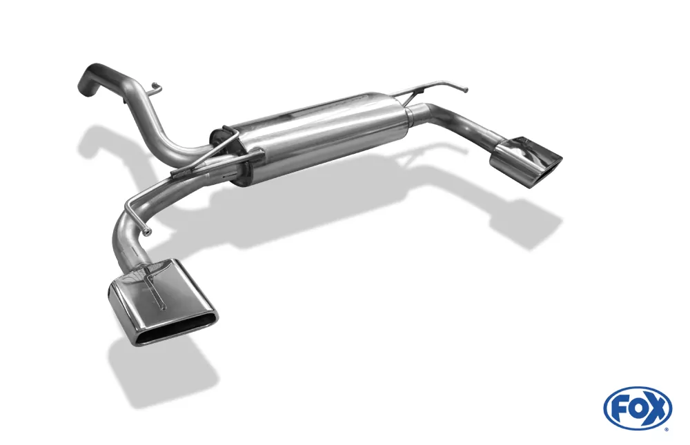 Opel Adam  Endschalldämpfer quer Ausgang rechts/links - 145x65 Typ 59 rechts/links