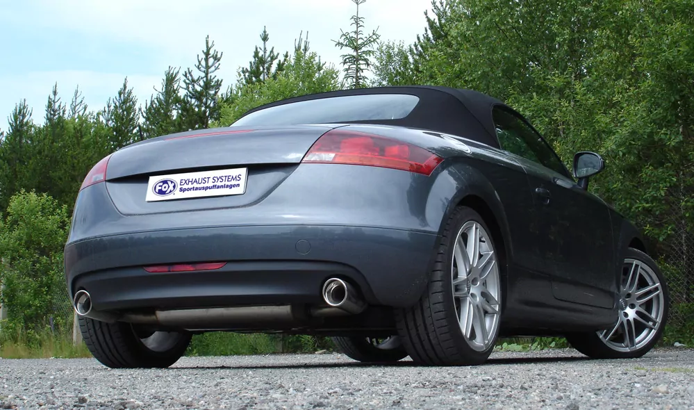 Audi TT 8J - 3,2 V6  Endschalldämpfer rechts/links - 1x90 Typ 17 rechts/links