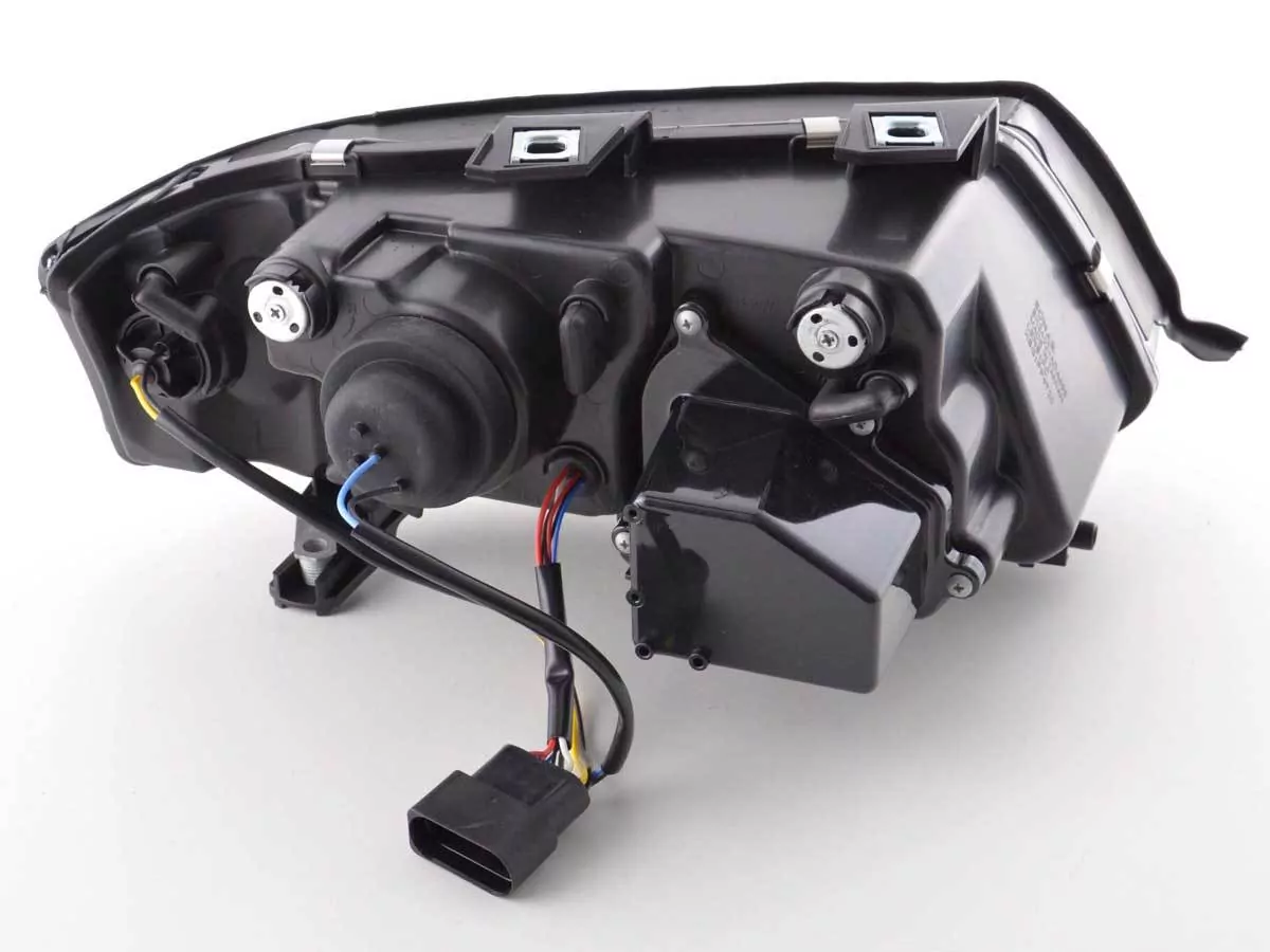 Scheinwerfer Set Daylight LED TFL-Optik Audi A6 Typ 4B Bj. 97-01 chrom