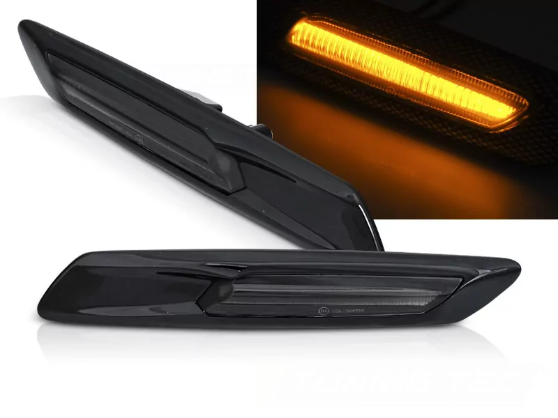 Indicator Black Smoke Seq Led Fits Bmw F10/f11 10-13