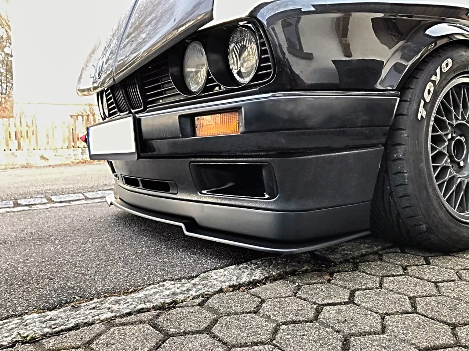 CUP Frontspoilerlippe für BMW 3er E30 Bj. 1982-1994