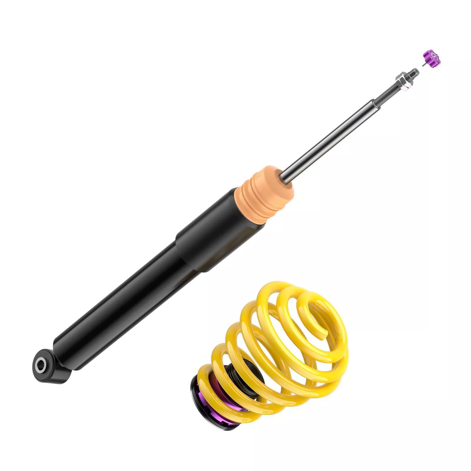 KW Gewindefahrwerk V2 inox BMW 3 Convertible (E36) 3B, 3/B, 3/R, M3 B, M3/B 03/1993-11/1999