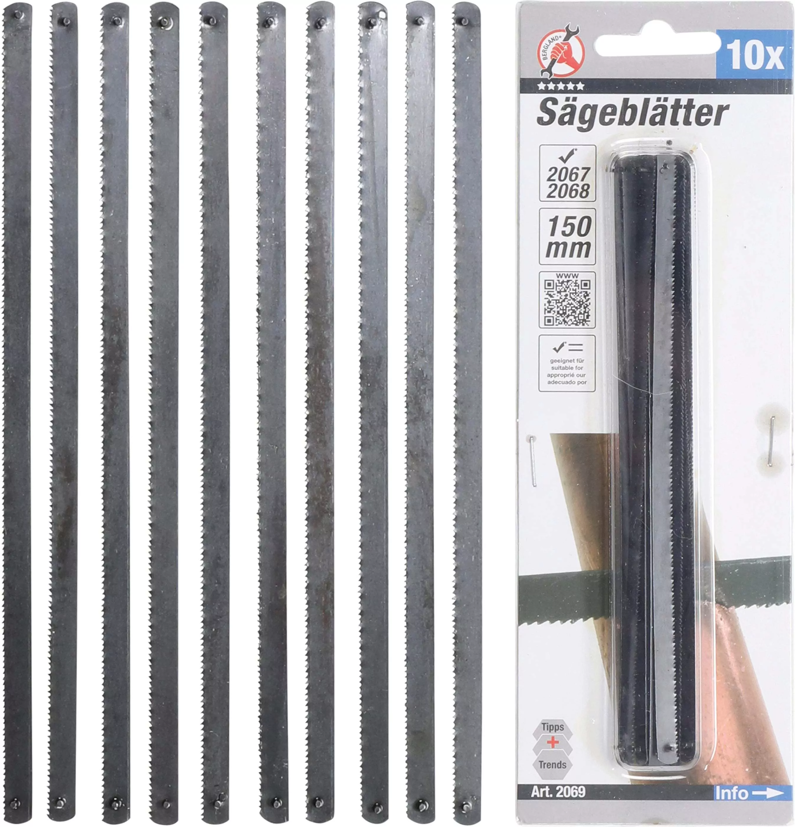 Sägeblätter | 150 mm | 10-tlg.