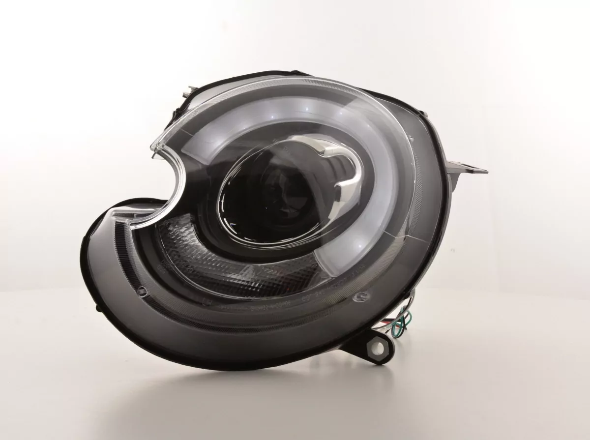 Scheinwerfer Set Xenon Daylight LED TFL-Optik Mini One / Cooper Bj. 06-10 schwarz
