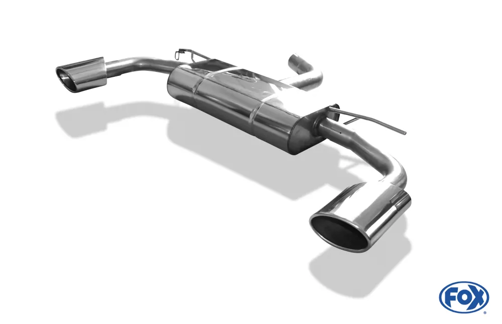 Audi A3 - 8V Sportback  Endschalldämpfer Ausgang rechts/links - 140x90 Typ 44 rechts/links