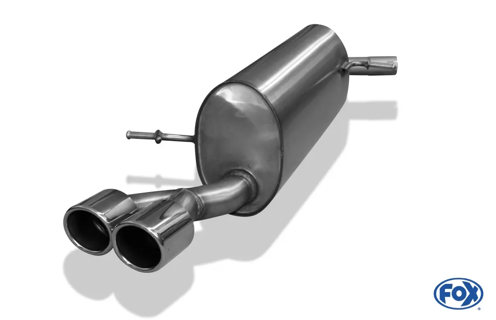 Audi A1 Kompakt/ A1 Sportback  Endschalldämpfer - 2x90 Typ 16