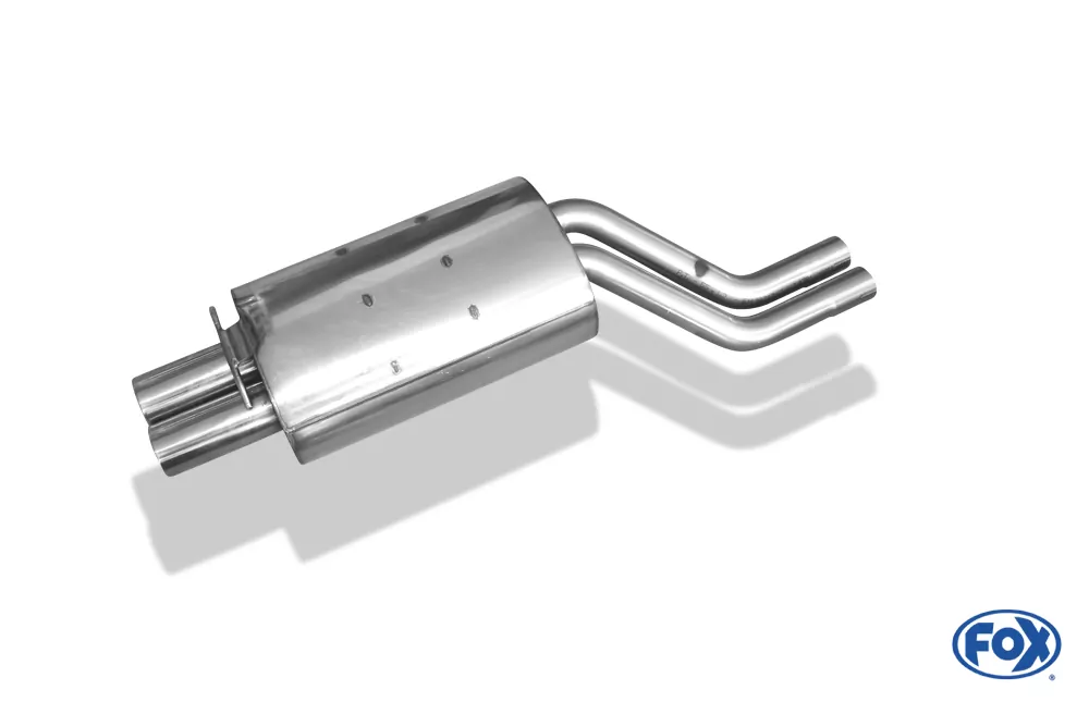 BMW X3  Endschalldämpfer - 2x76 Typ 13