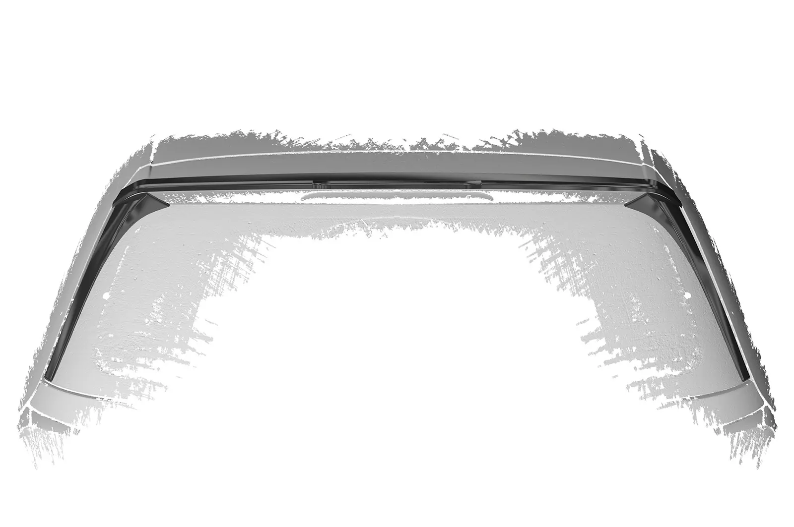 Heckflügel mit ABE für VW Golf 7 Basis HF795-M Carbon Look (matt)