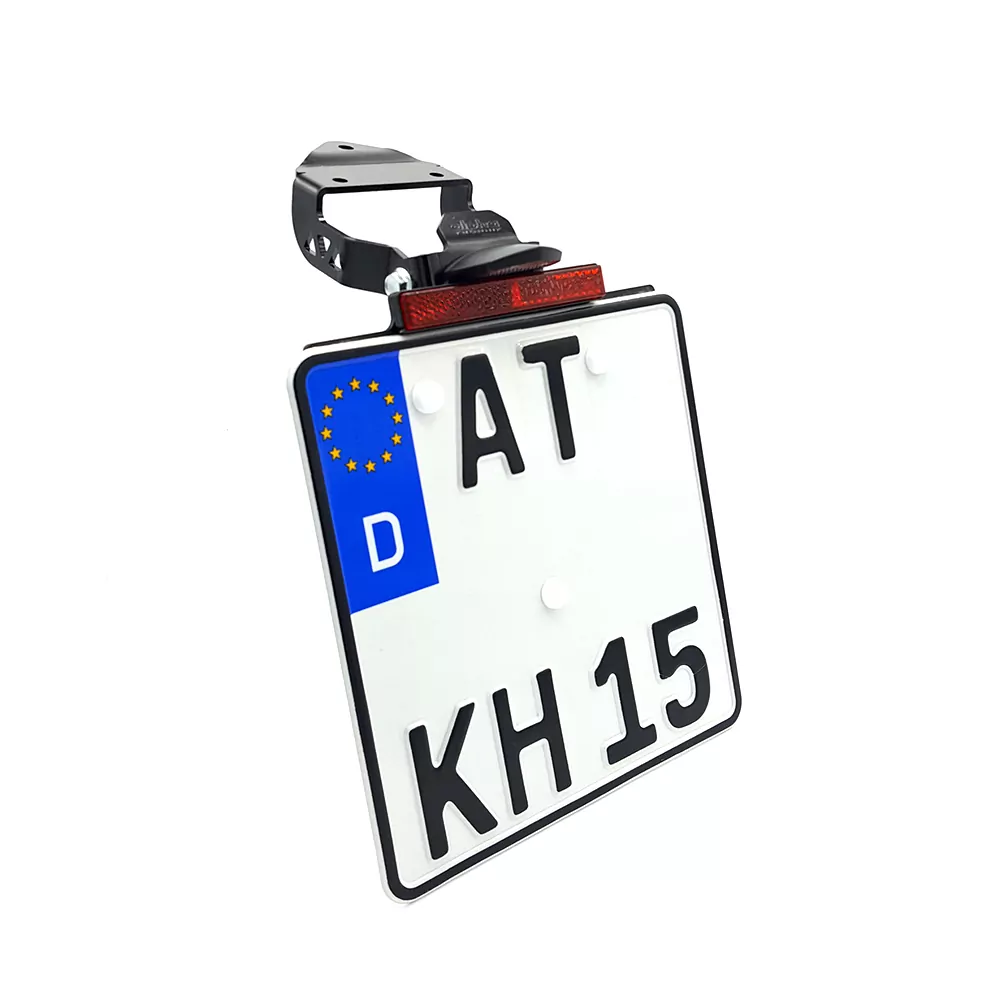 alpha Technik Kennzeichenhalter für Yamaha XV950 und XV950R; TYP VN03/VN07; Modelljahr 2013-