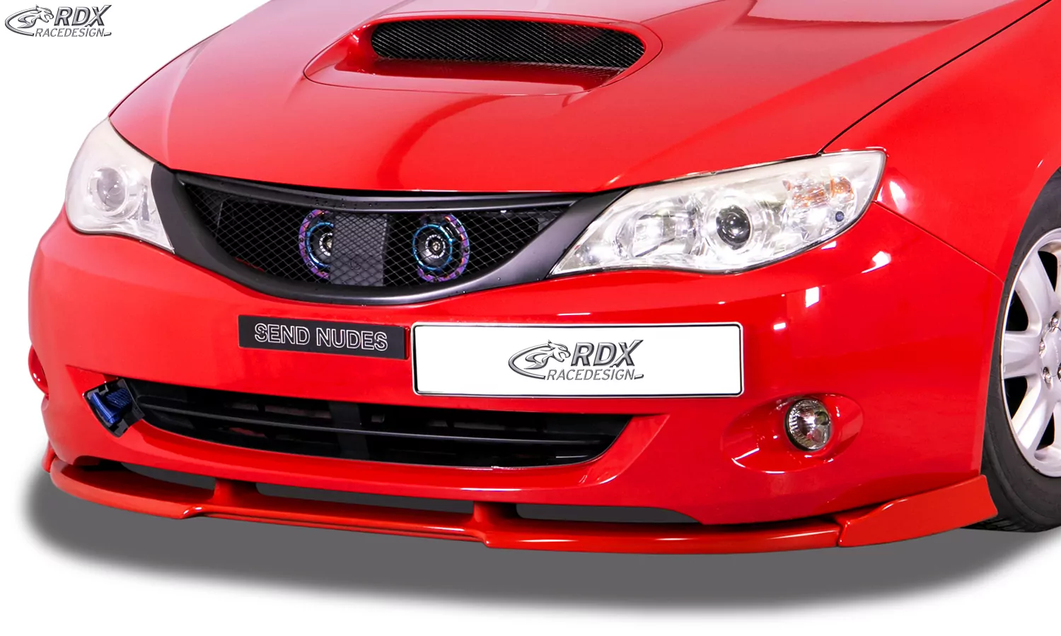 RDX Frontspoiler VARIO-X für SUBARU Impreza (GR) 2007-2011 Frontlippe Front Ansatz Vorne Spoilerlippe