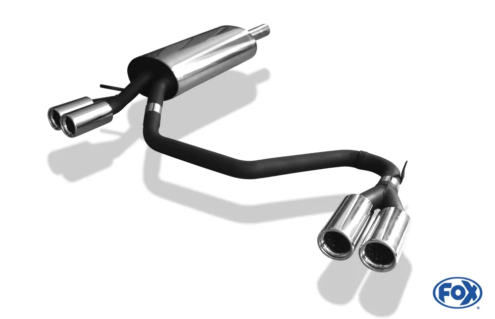 VW Passat 3B/ 3BG  Endschalldämpfer Ausgang rechts/links - 2x76 Typ 13 rechts/links