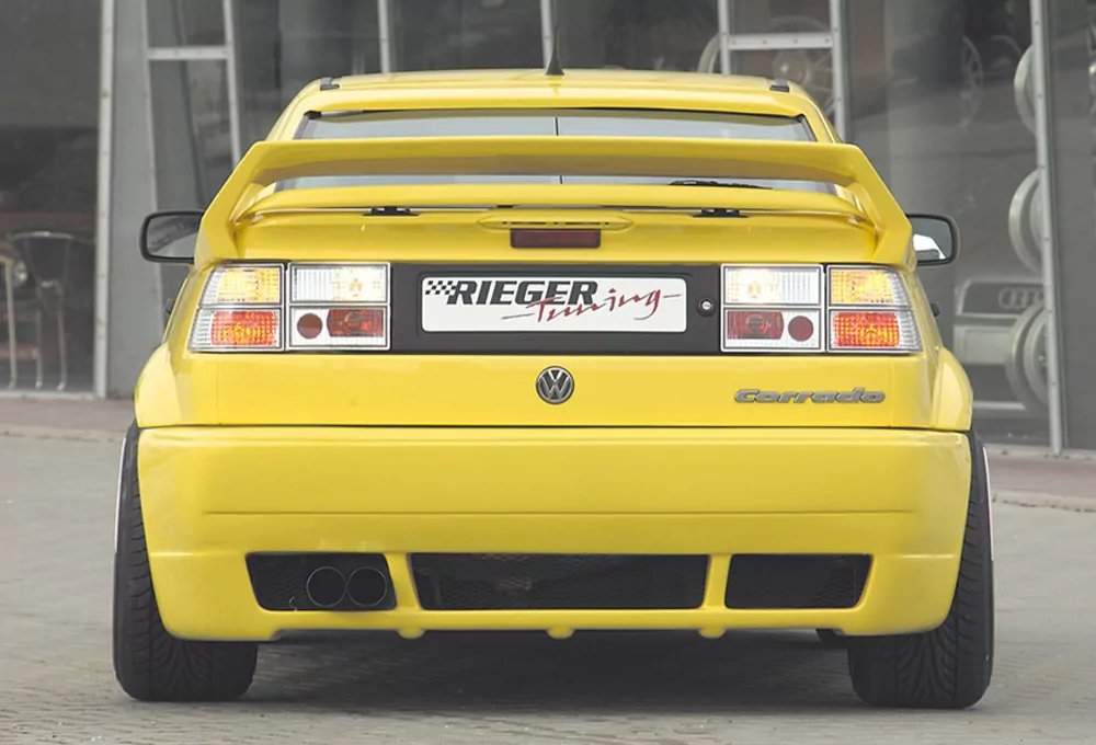 Rieger Heckschürze RS-Four-Look für VW Corrado (53I) - Coupé 88-95 carbon optik