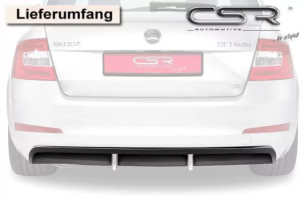 Heckansatz für Skoda Octavia 3 Typ 5E HA102