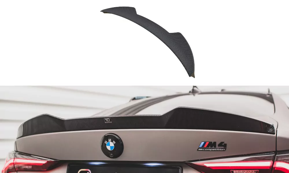 Prepreg Carbon Fiber Heckklappenspoiler BMW M4 G82 / G82 Facelift / M440i / 4 M-Paket G22 / G22 Facelift