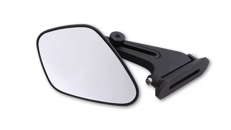 SHIN YO Verkleidungsspiegel Aluminium Schwarz (Paar)