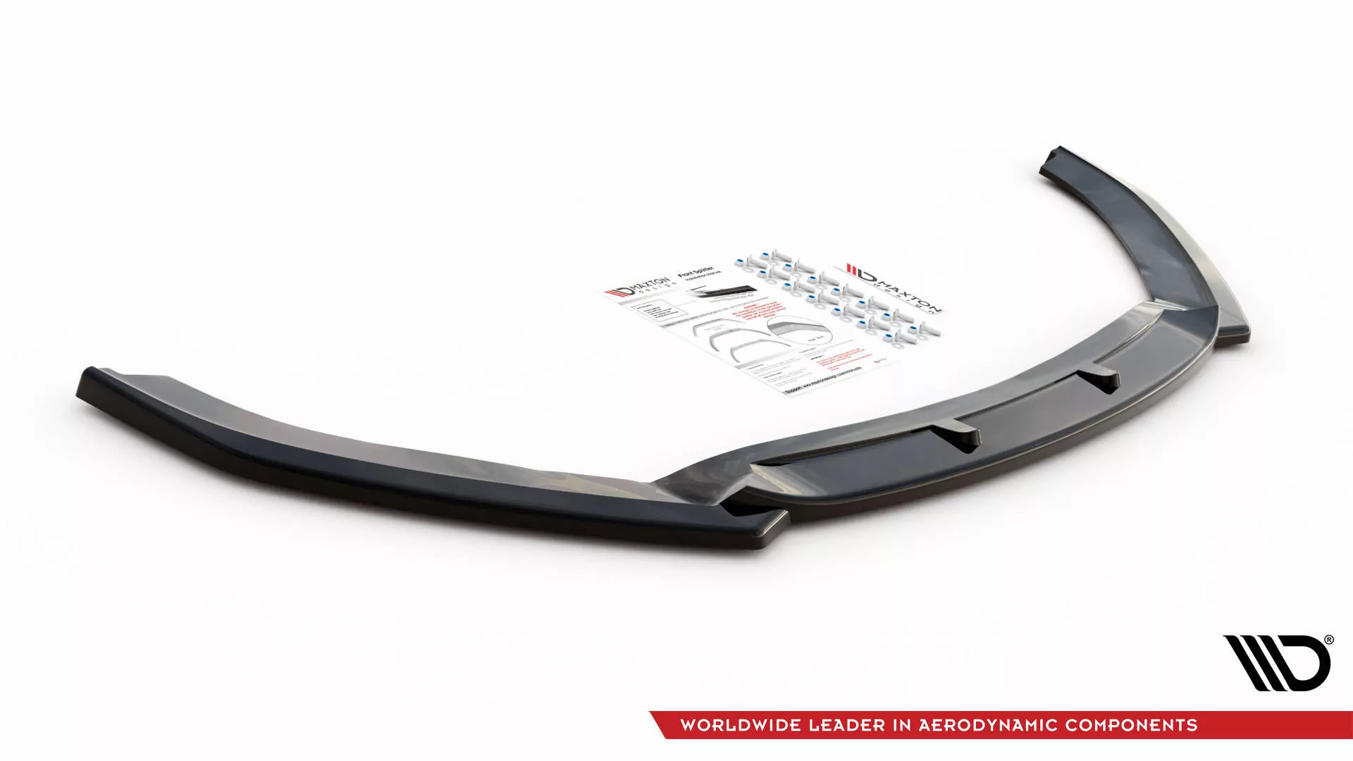 Front Ansatz Für Hyundai I40 Mk1 Schwarz Hochglanz