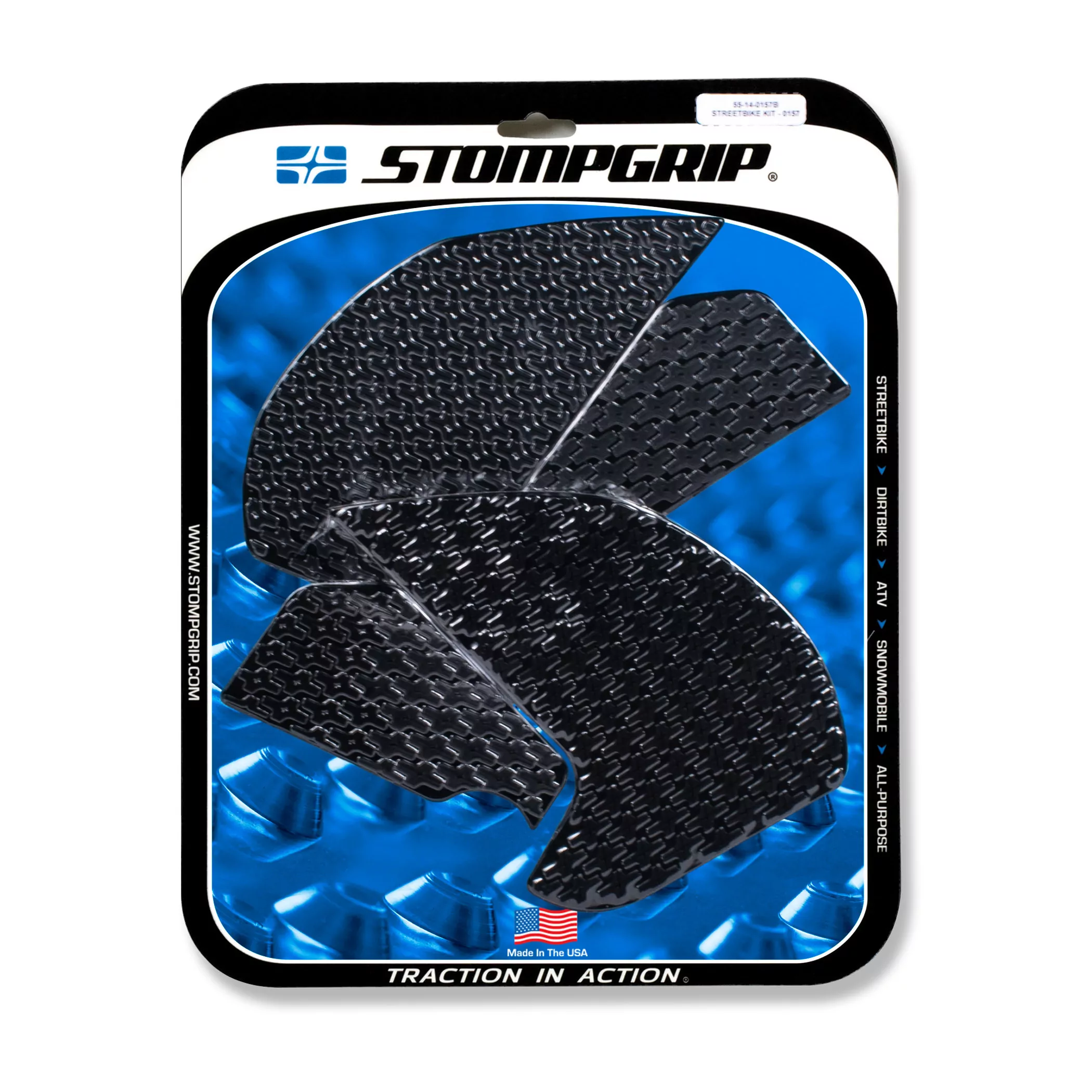 Stompgrip Traction Pad Icon für Yamaha MT-07 18-20 Schwarz