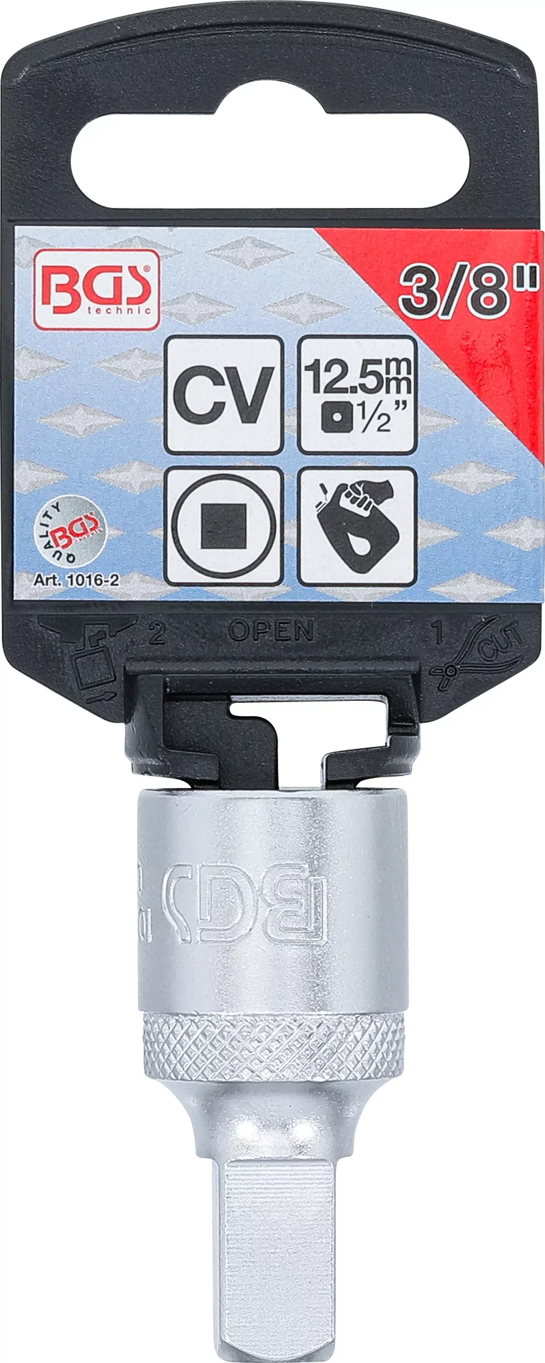 Öldienstschlüssel | Antrieb Innenvierkant 12,5 mm (1/2") | Abtrieb Innenvierkant | 3/8"