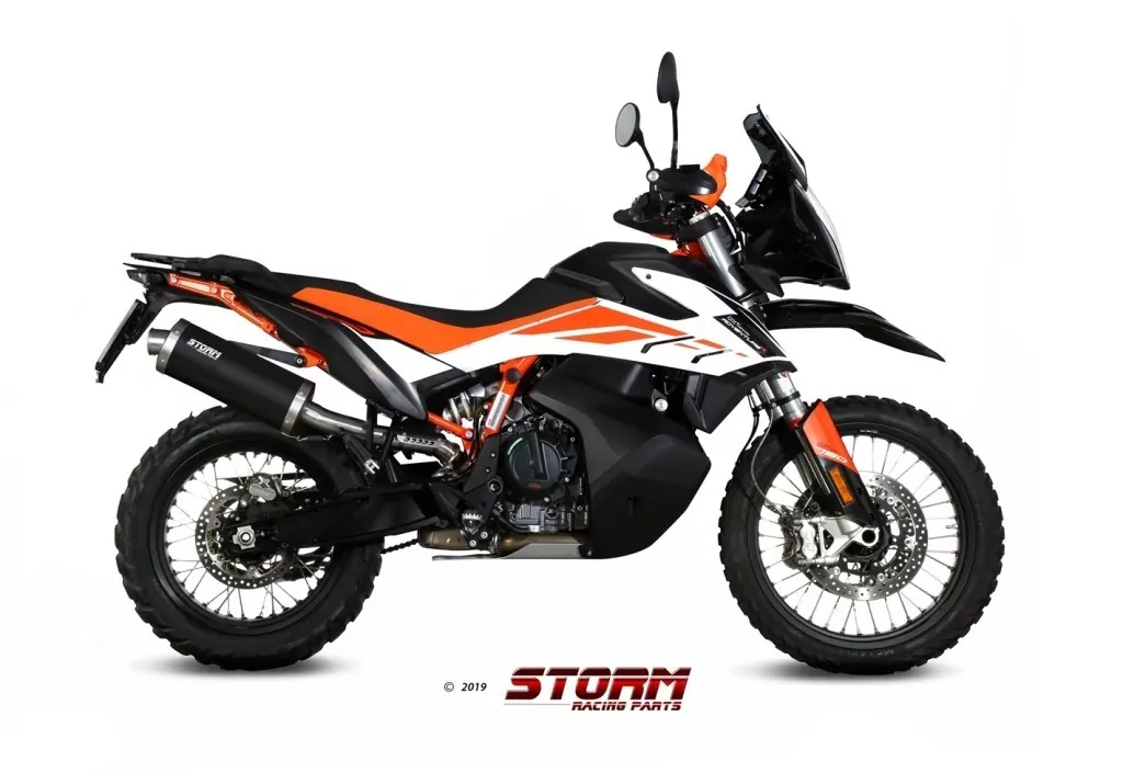 Storm By MIVV OVAL Schwarz KTM 790 Adventure 2019-