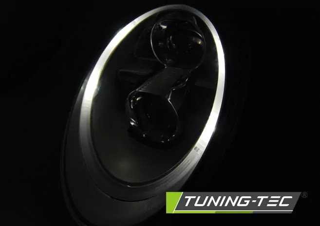 XENON HEADLIGHTS TUBE LIGHT SILVER fits PORSCHE 911 (997) 04-09