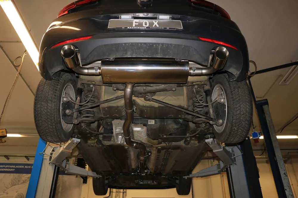 Opel Astra K Schrägheck  Endschalldämpfer quer Ausgang rechts/links - 1x100 Typ 25 rechts/links