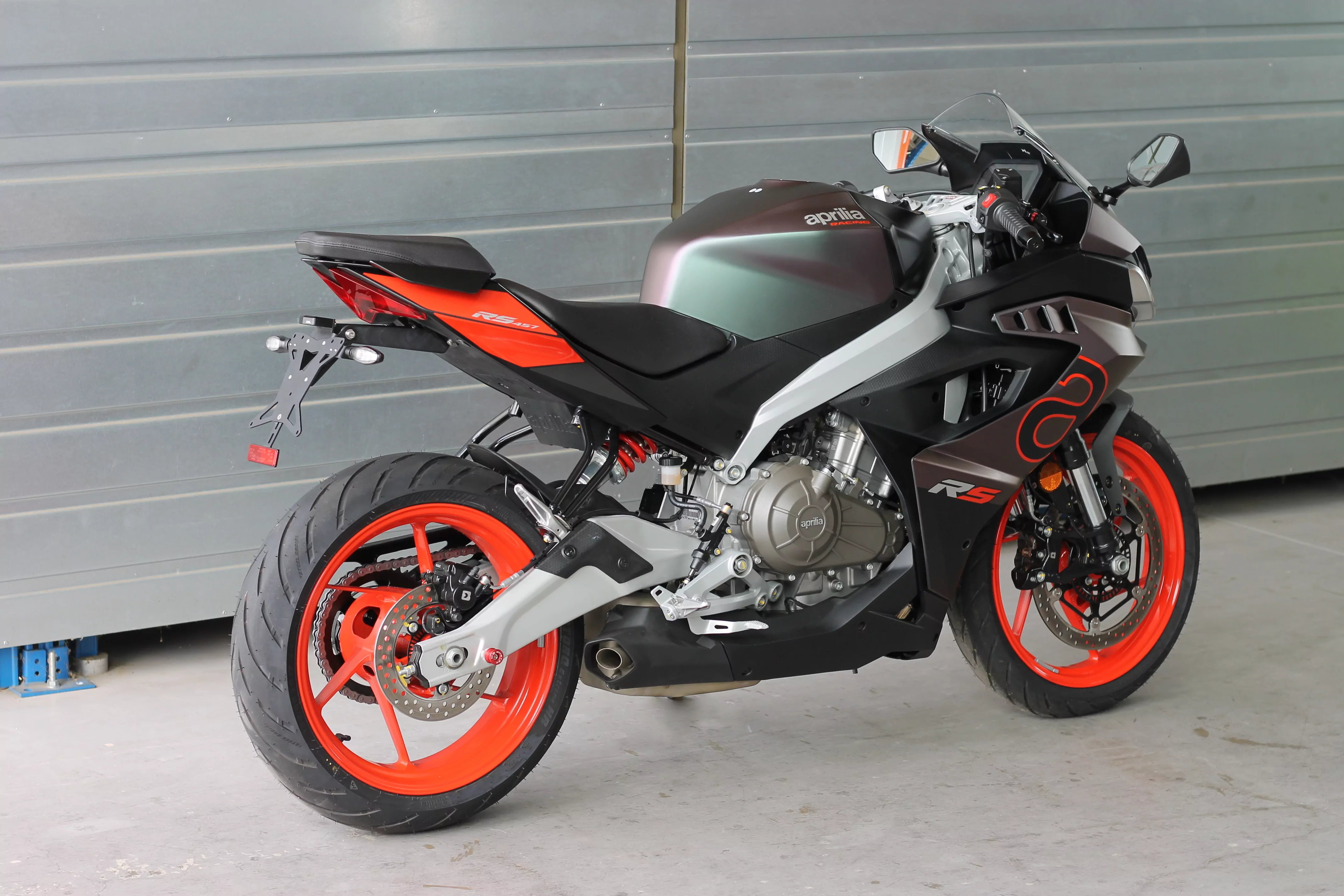 MG Biketec Kennzeichenhalter für Aprilia RS 457 ab 2024