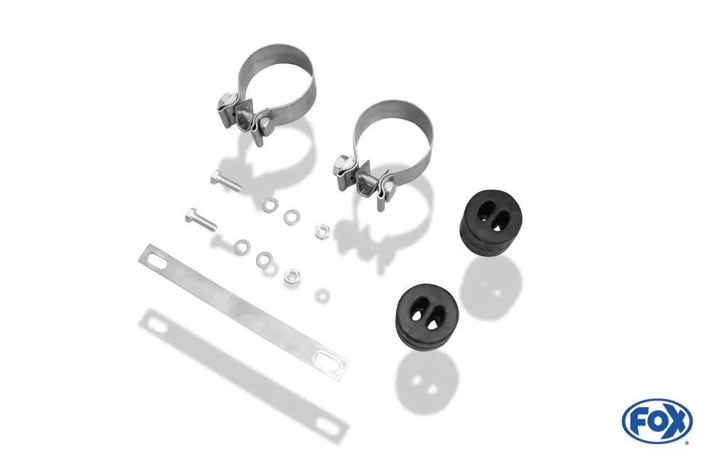 Chrysler 300C 5,7l  Endschalldämpfer rechts/links Doppelrohr - 2x80 Typ 17 rechts/links