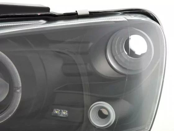 Scheinwerfer Set Peugeot 106 Bj. 96-03 schwarz