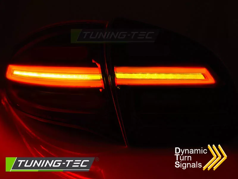 Led Bar Tail Lights Smoke Seq Fits Porsche Cayenne 10-15